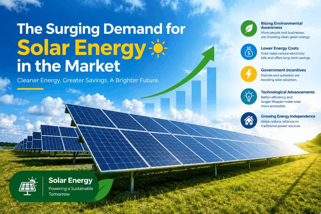 The Surging Demand for Solar Energy in the Market