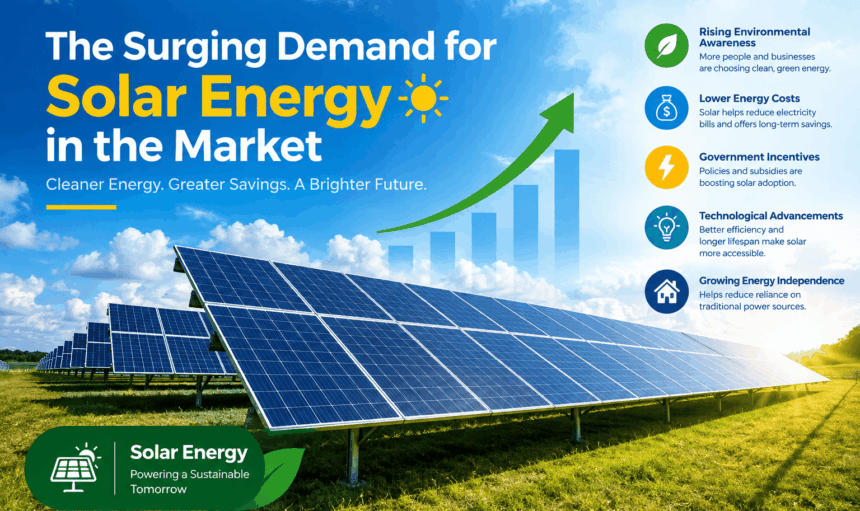 The Surging Demand for Solar Energy in the Market