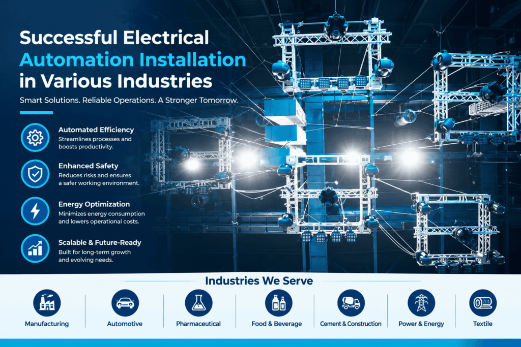 Successful Electrical Automation Installation in Various Industries
