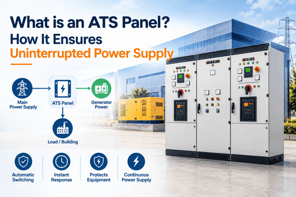 What is an ATS Panel? How It Ensures Uninterrupted Power Supply