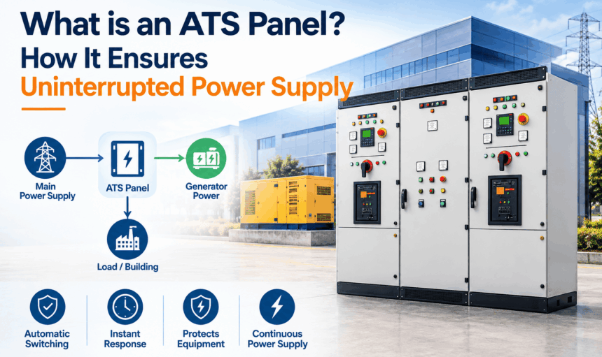 What is an ATS Panel? How It Ensures Uninterrupted Power Supply