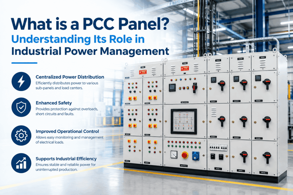 What is a PCC Panel? Understanding Its Role in Industrial Power Management