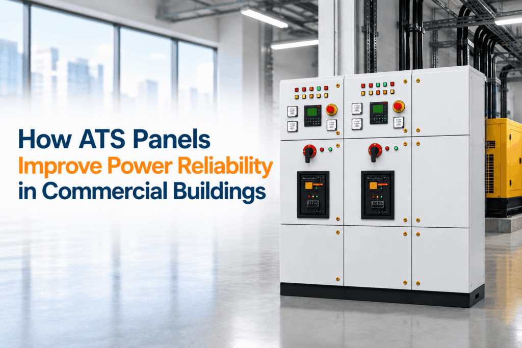 How ATS Panels Improve Power Reliability in Commercial Buildings