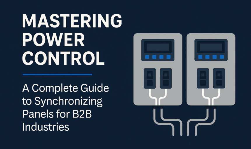 Mastering Power Control – A Complete Guide to Synchronizing Panels for B2B Industries
