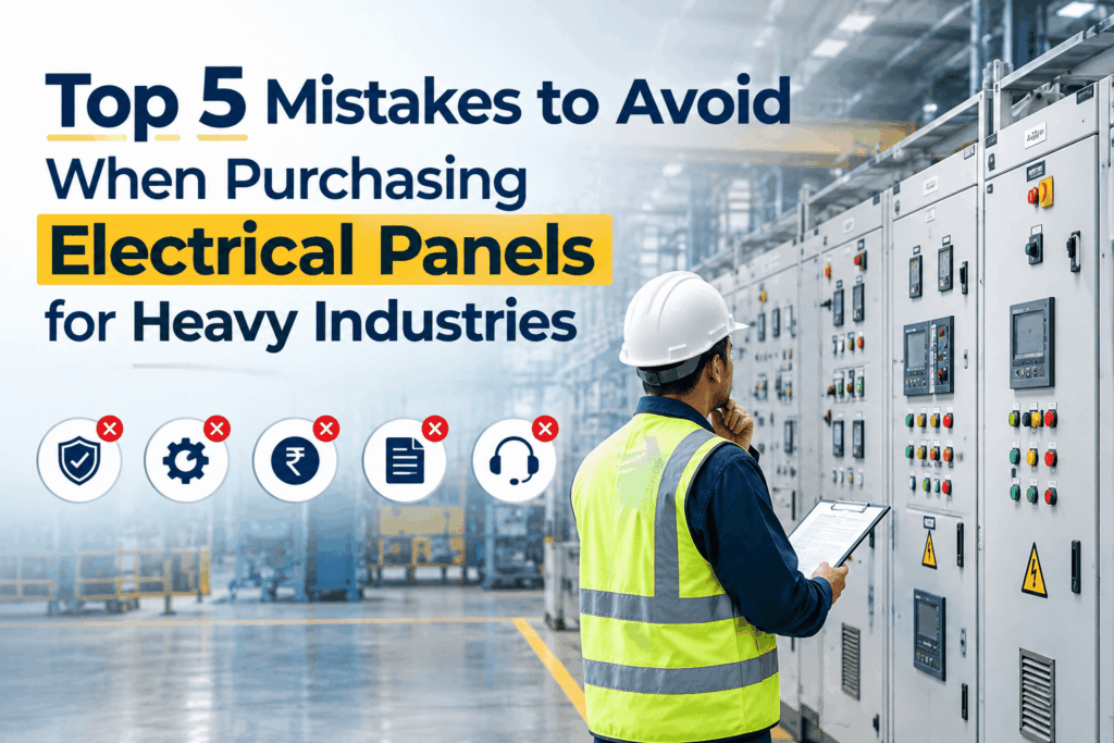 Top 5 Mistakes to Avoid When Purchasing Electrical Panels for Heavy Industries