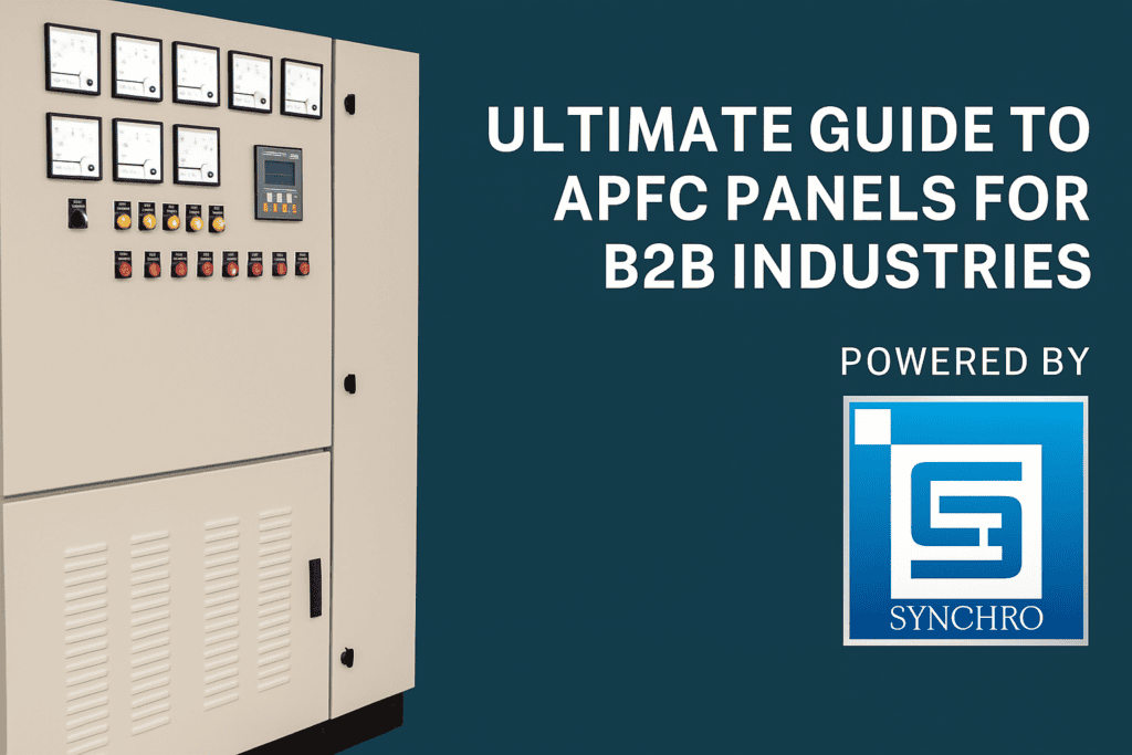 Ultimate Guide to APFC Panels for B2B Industries – Powered by Synchro Electricals