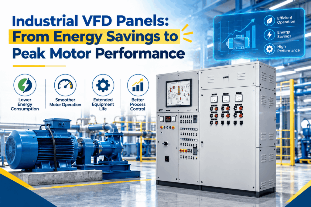 Industrial VFD Panels: From Energy Savings to Peak Motor Performance