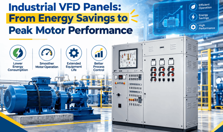 Industrial VFD Panels: From Energy Savings to Peak Motor Performance