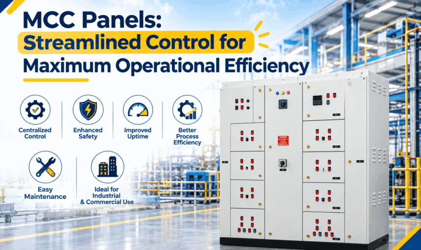 MCC Panels: Streamlined Control for Maximum Operational Efficiency