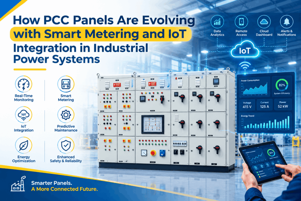 How PCC Panels Are Evolving with Smart Metering and IoT Integration in Industrial Power Systems