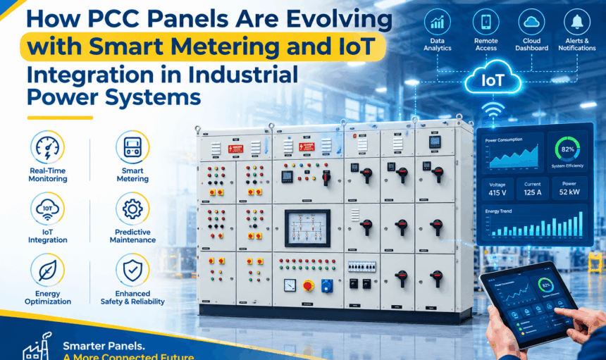 How PCC Panels Are Evolving with Smart Metering and IoT Integration in Industrial Power Systems