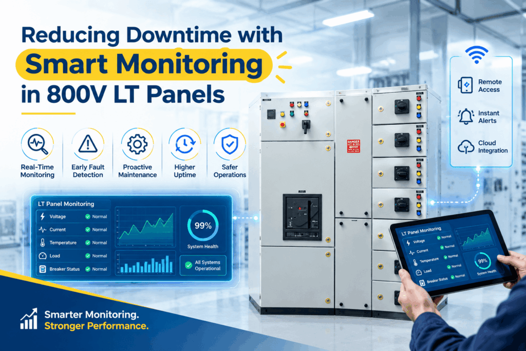 Reducing Downtime with Smart Monitoring in 800V LT Panels