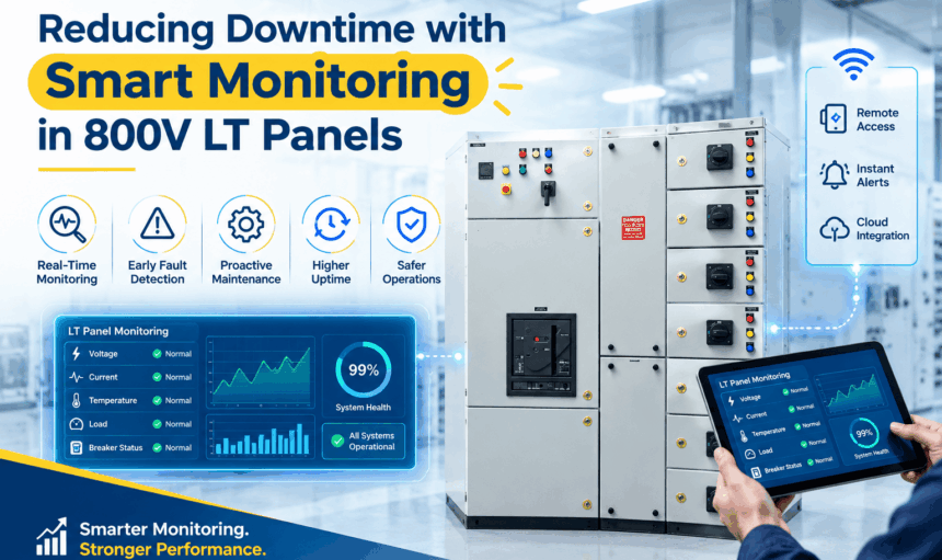 Reducing Downtime with Smart Monitoring in 800V LT Panels