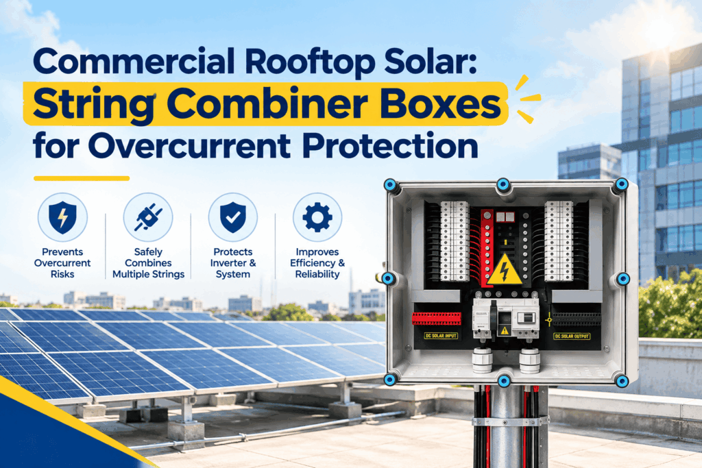 Commercial Rooftop Solar: String Combiner Boxes for Overcurrent Protection
