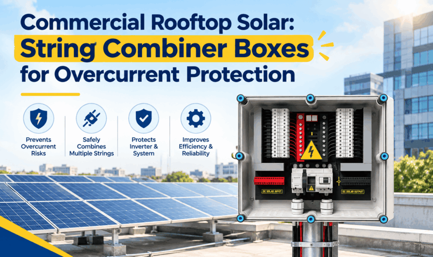 Commercial Rooftop Solar: String Combiner Boxes for Overcurrent Protection