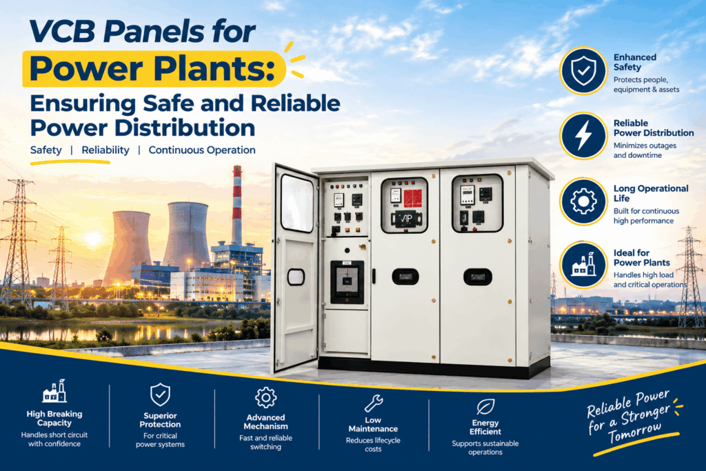 VCB Panels for Power Plants: Ensuring Safe and Reliable Power Distribution