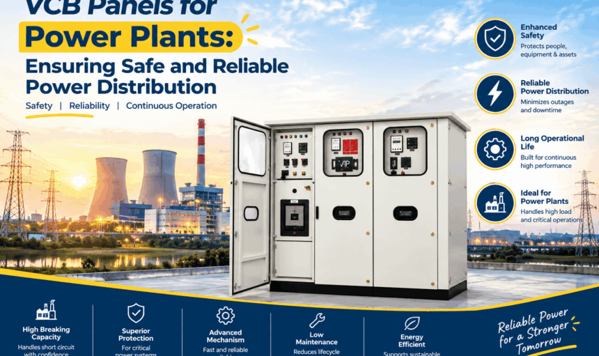 VCB Panels for Power Plants: Ensuring Safe and Reliable Power Distribution
