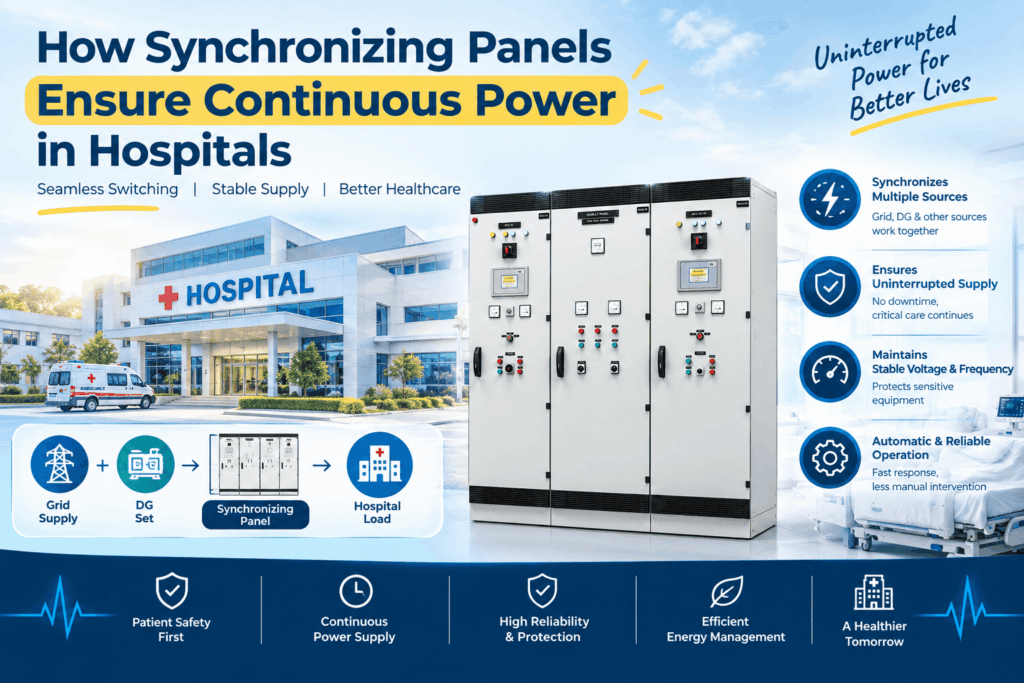 How Synchronizing Panels Ensure Continuous Power in Hospitals
