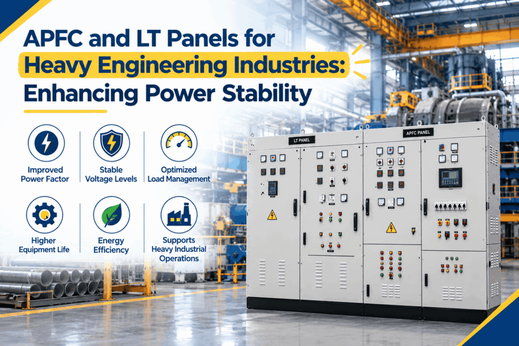 APFC and LT Panels for Heavy Engineering Industries: Enhancing Power Stability