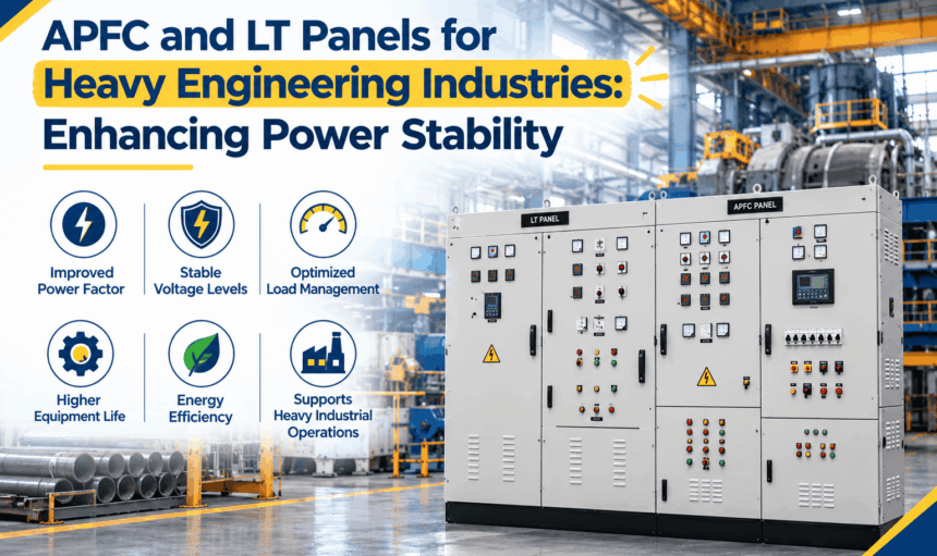APFC and LT Panels for Heavy Engineering Industries: Enhancing Power Stability
