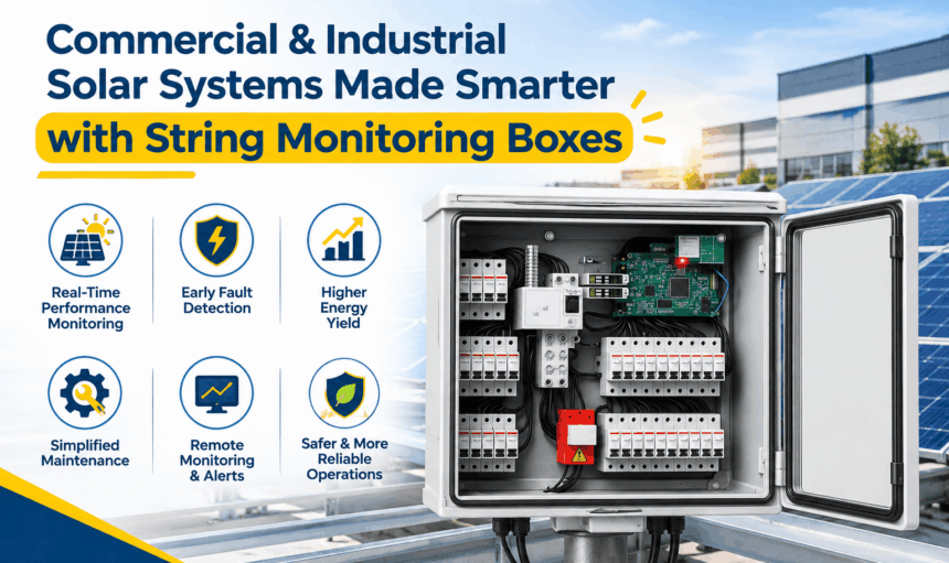 Commercial & Industrial Solar Systems Made Smarter with String Monitoring Boxes