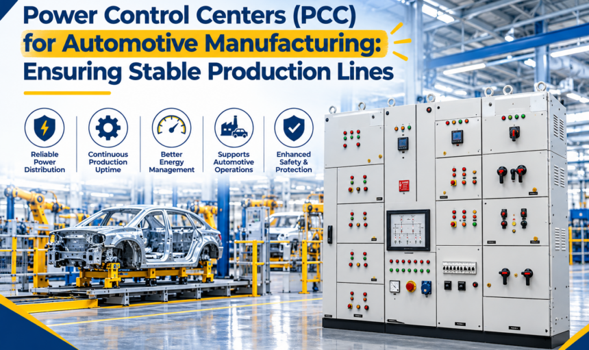 Power Control Centers (PCC) for Automotive Manufacturing: Ensuring Stable Production Lines