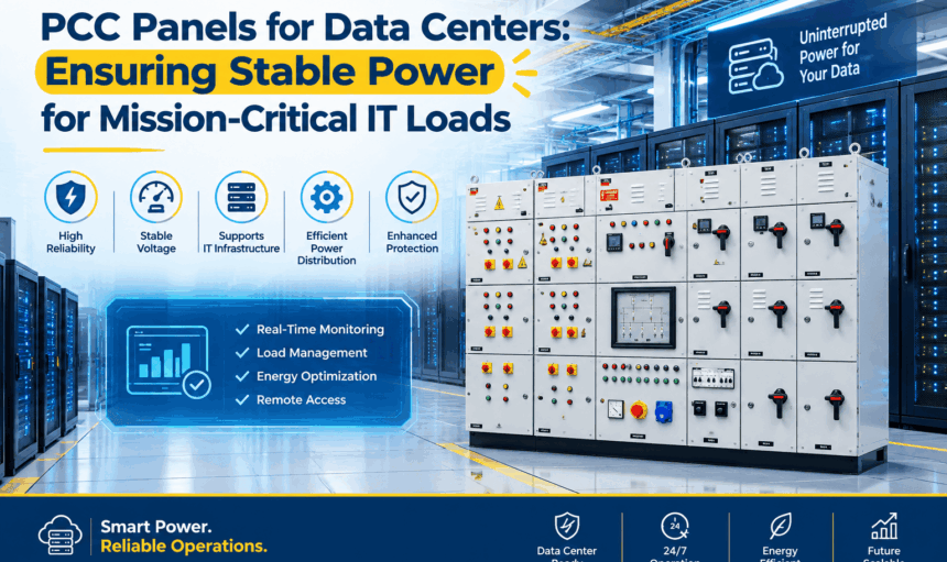 PCC Panels for Data Centers: Ensuring Stable Power for Mission-Critical IT Loads