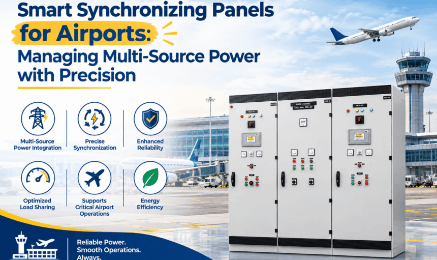 Smart Synchronizing Panels for Airports: Managing Multi-Source Power with Precision
