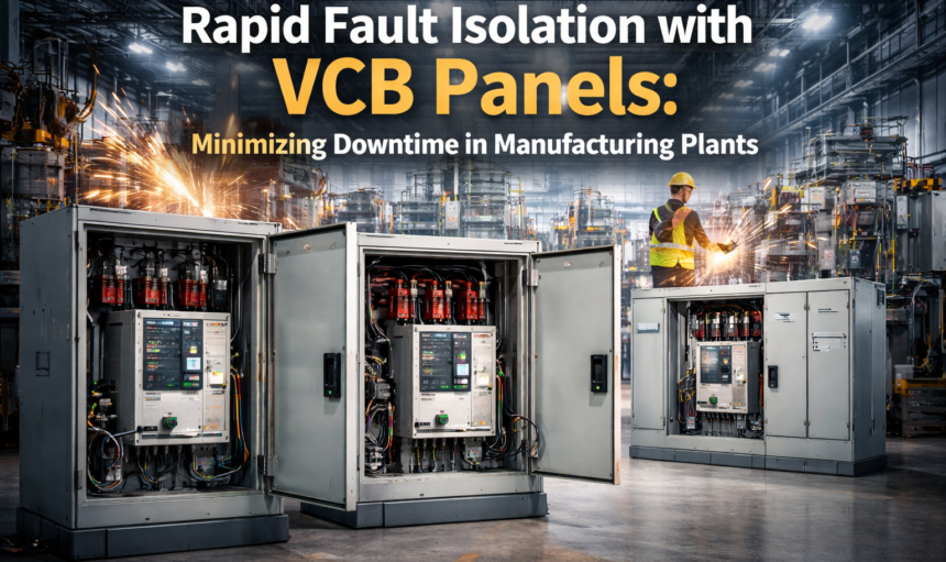 Rapid Fault Isolation with VCB Panels: Minimizing Downtime in Manufacturing Plants