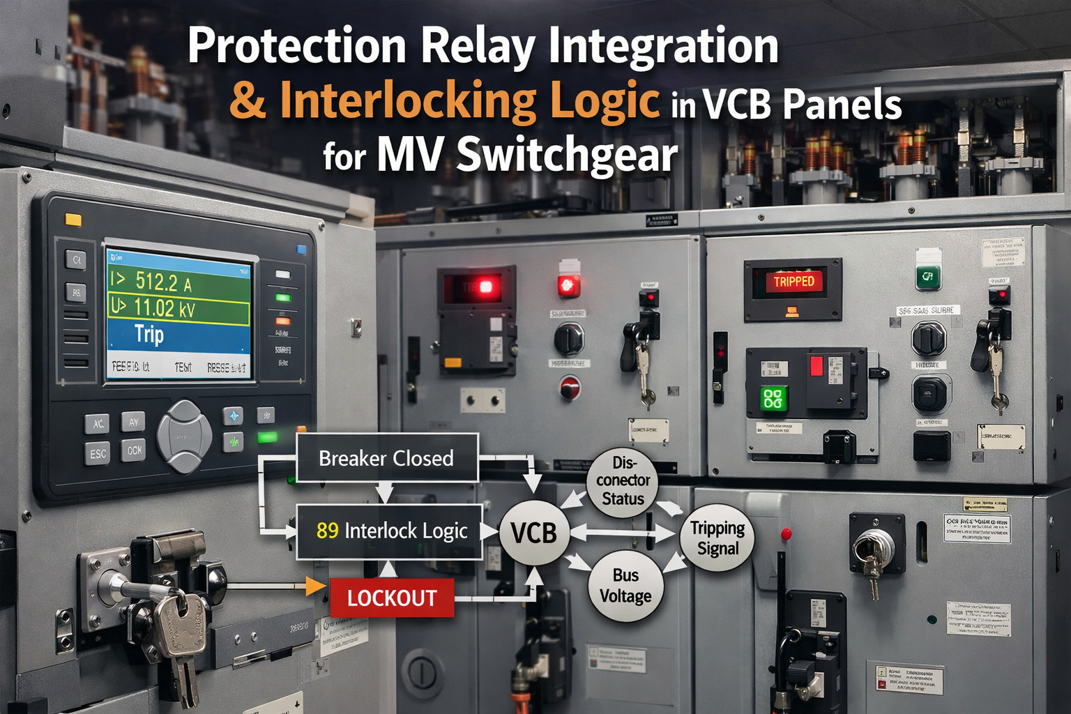 VCB Panels for MV Switchgear
