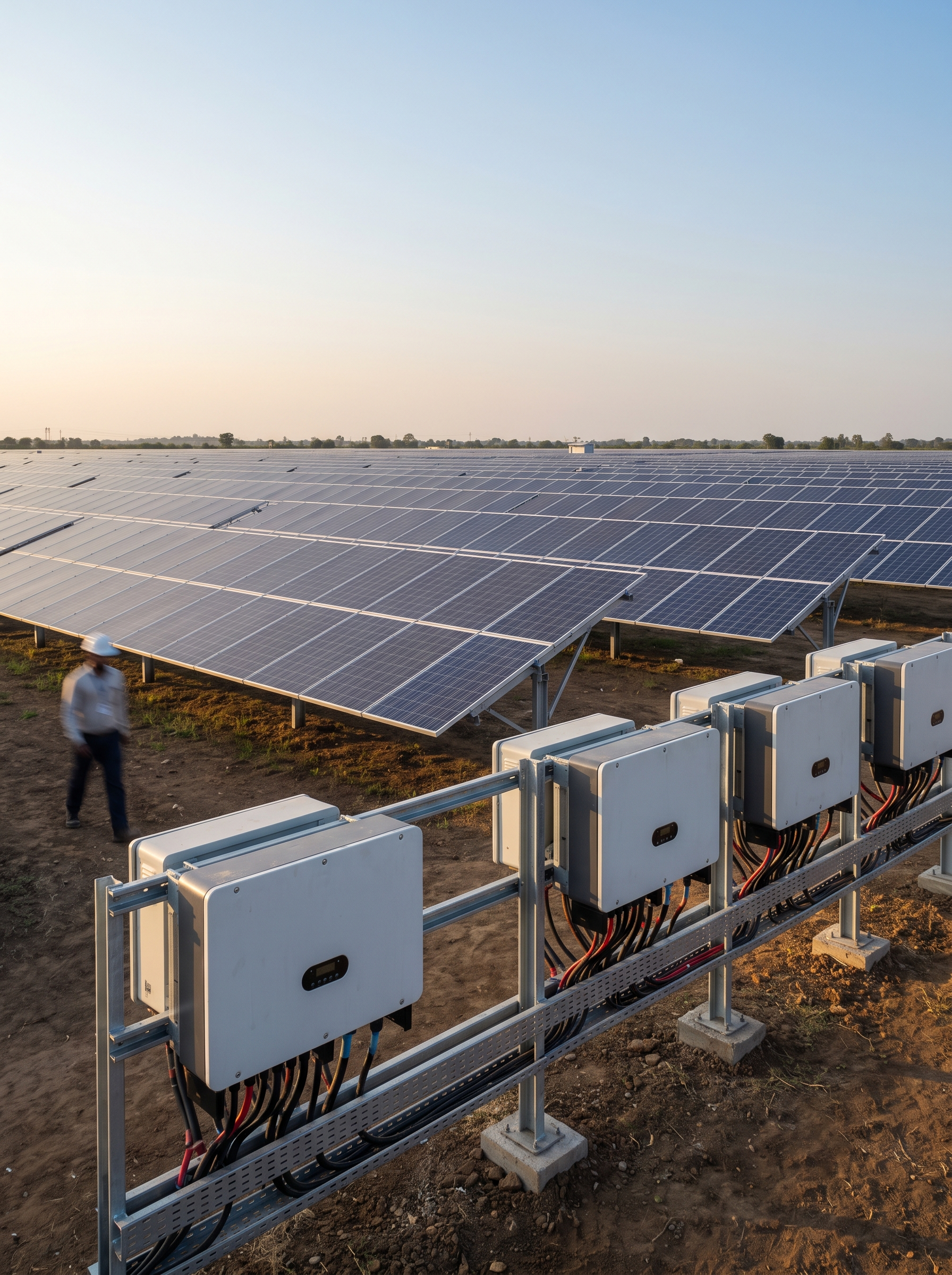1. Solving Solar Distribution for a 50MW Utility-Scale Plant