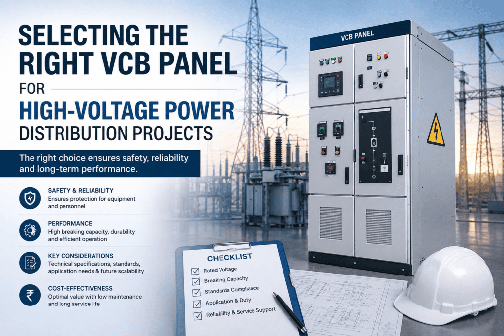 Selecting the Right VCB Panel for High-Voltage Power Distribution Projects