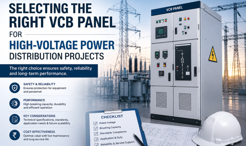 Selecting the Right VCB Panel for High-Voltage Power Distribution Projects