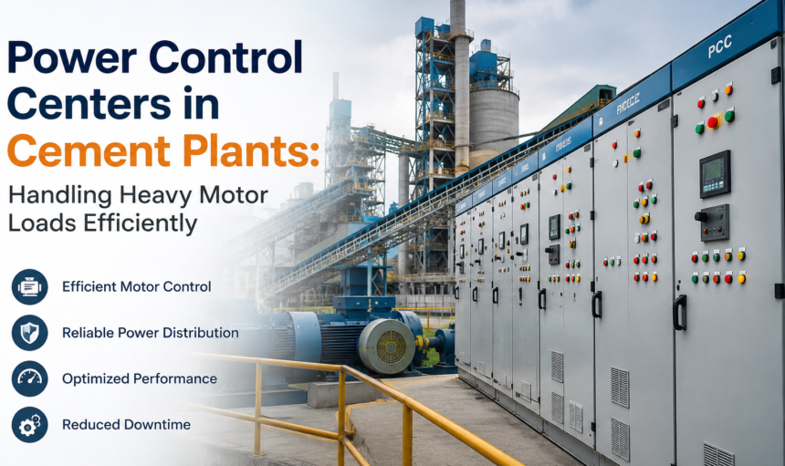 Power Control Centers in Cement Plants: Handling Heavy Motor Loads Efficiently