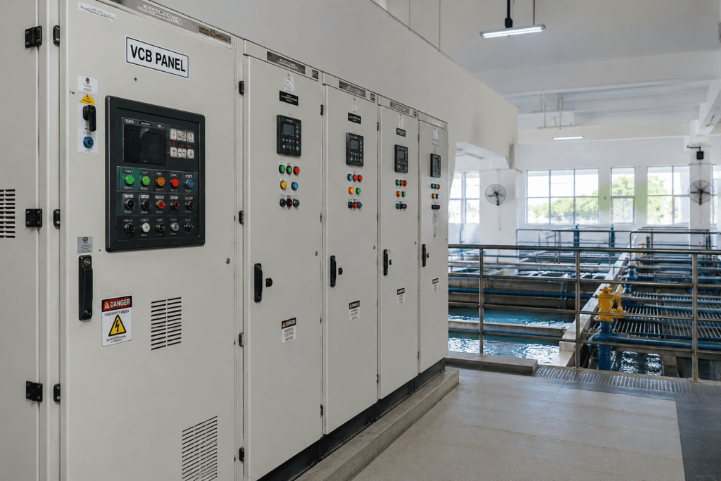 VCB Panels for Water Treatment Plants: Reliable MV Power Distribution