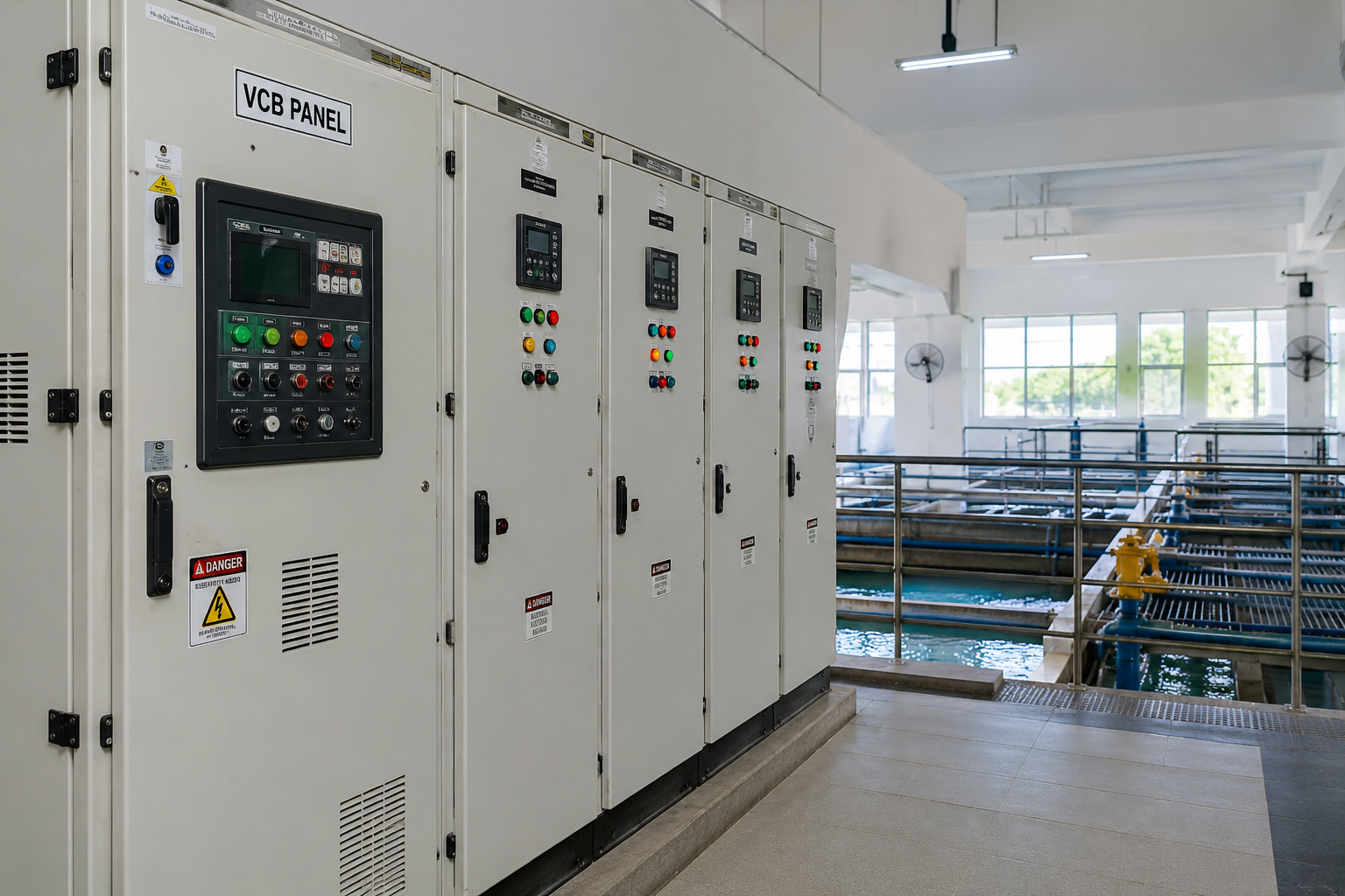 VCB Panels for Water Treatment Plants