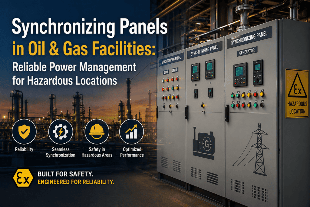 Synchronizing Panels in Oil & Gas Facilities: Reliable Power Management for Hazardous Locations