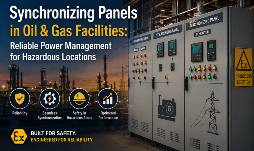 Synchronizing Panels in Oil & Gas Facilities: Reliable Power Management for Hazardous Locations