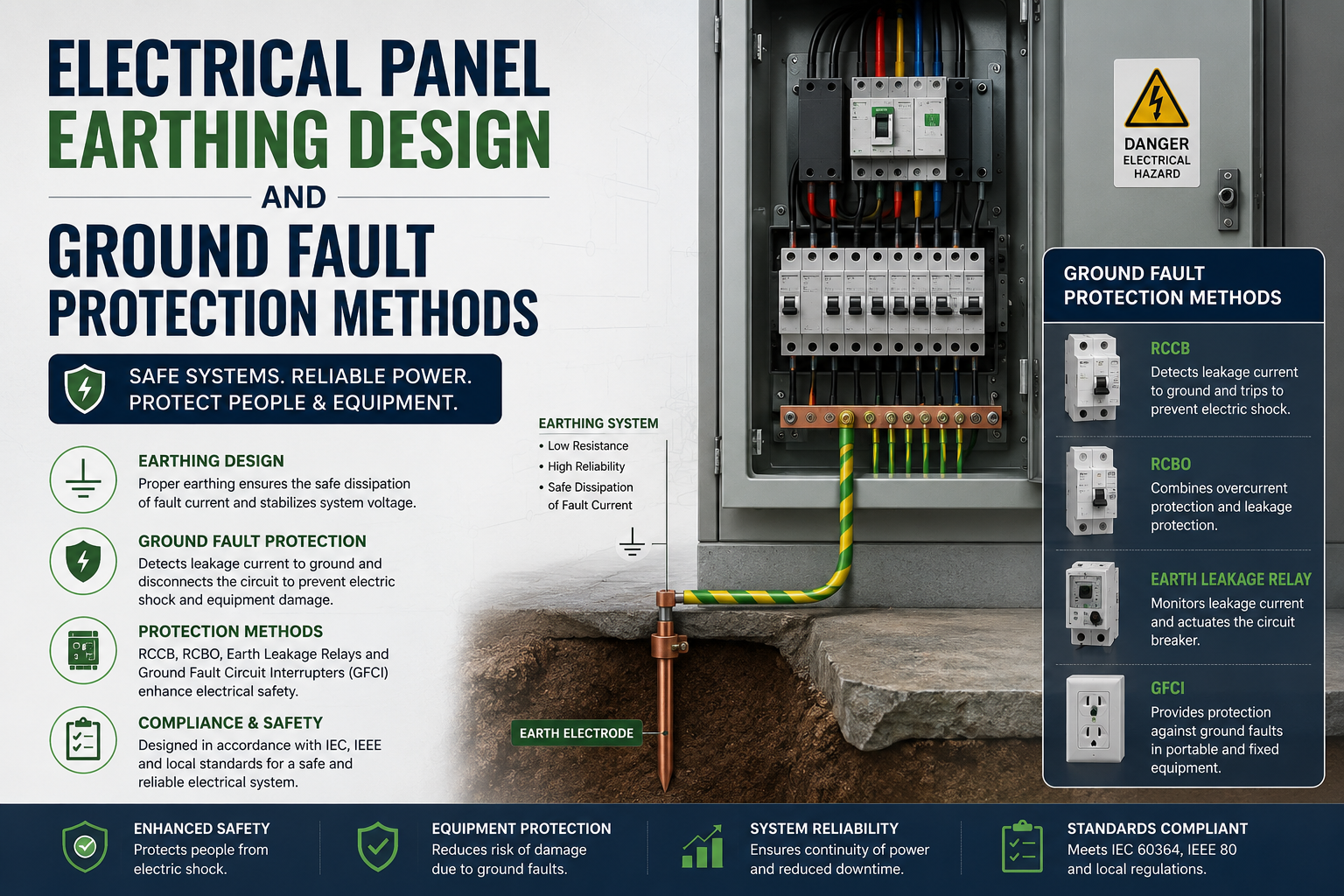 Ground Fault Protection Methods