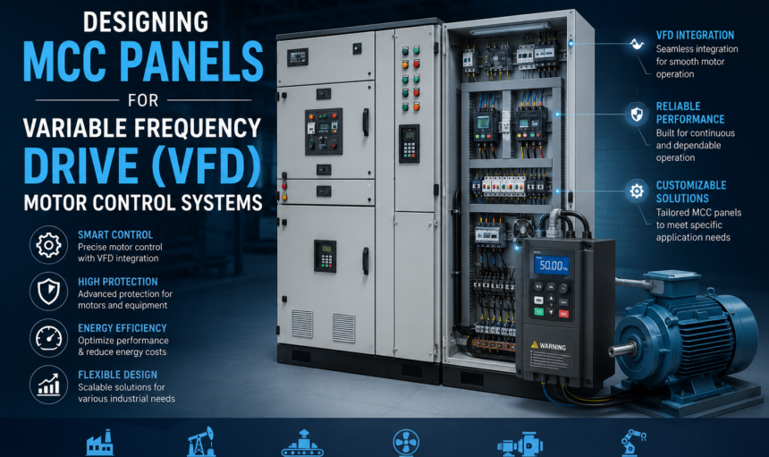 Designing MCC Panels for Variable Frequency Drive (VFD) Motor Control Systems