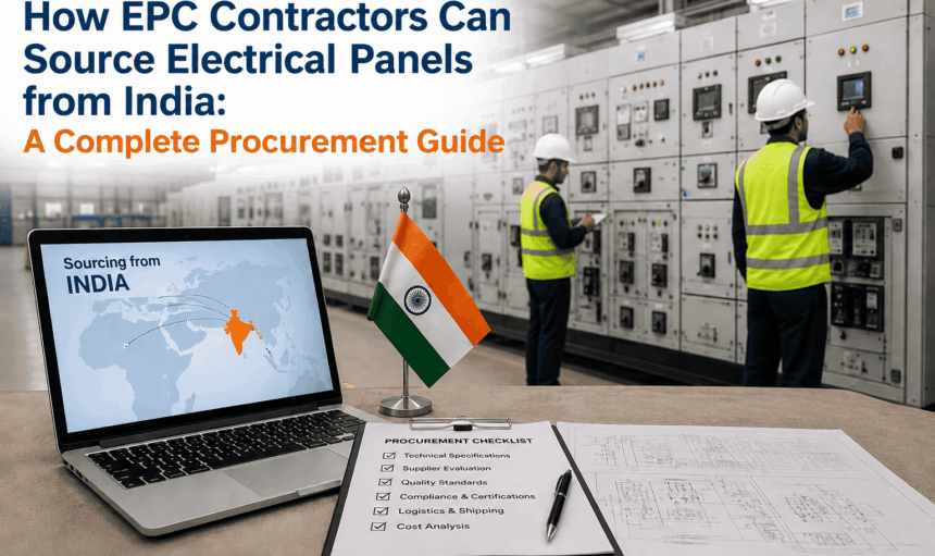 How EPC Contractors Can Source Electrical Panels from India: A Complete Procurement Guide