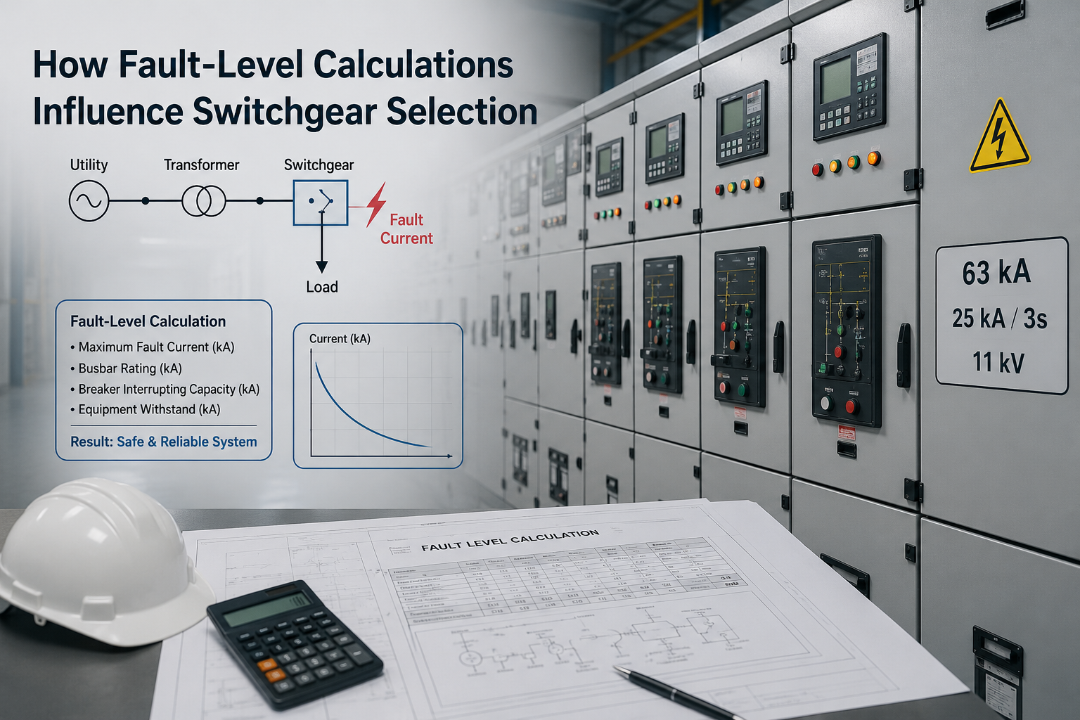 Fault-Level Calculations Influence Switchgear Selection