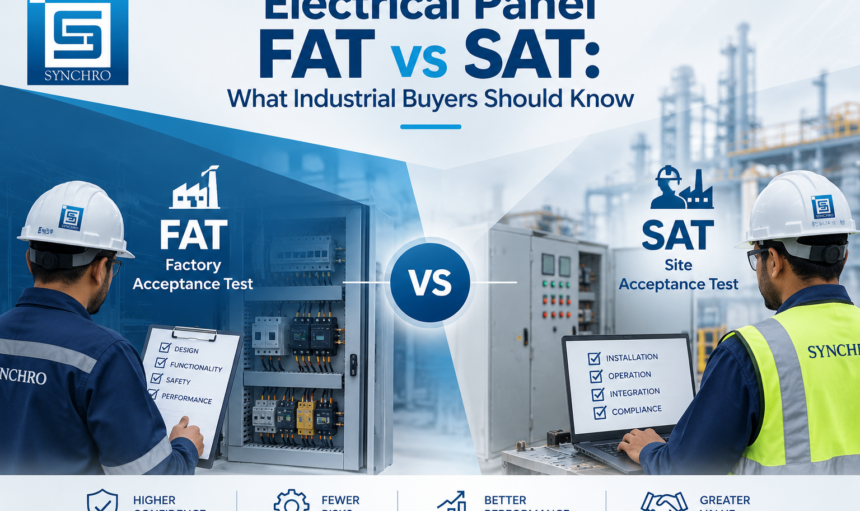 electrical panel FAT vs SAT
