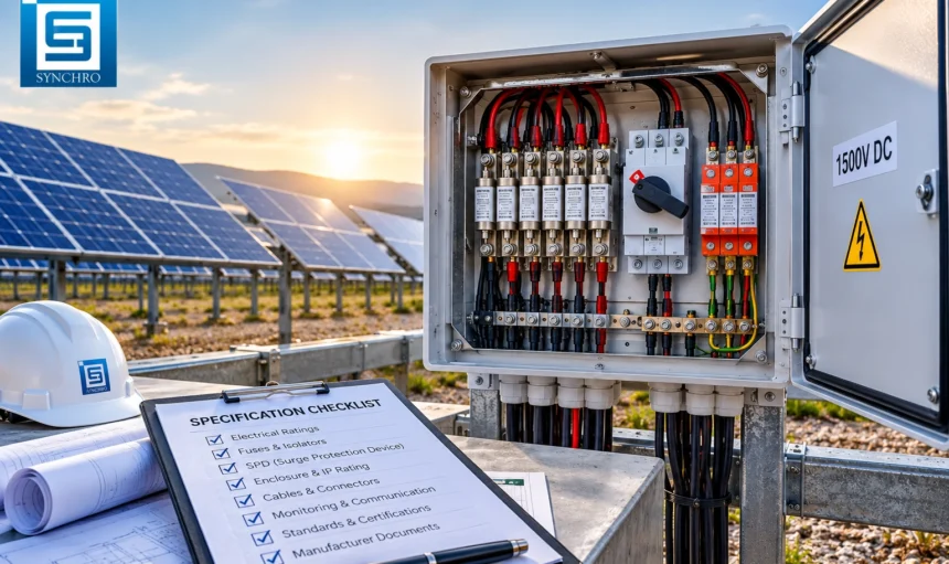 1500V String Combiner Box