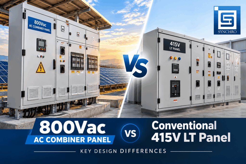 800Vac AC Combiner Panel