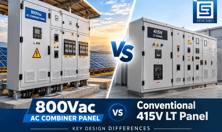 800Vac AC Combiner Panel