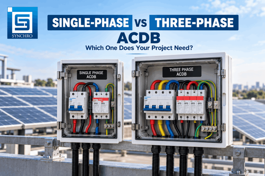 Single-Phase vs Three-Phase ACDB