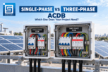 Single-Phase vs Three-Phase ACDB
