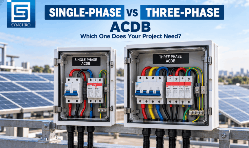 Single-Phase vs Three-Phase ACDB