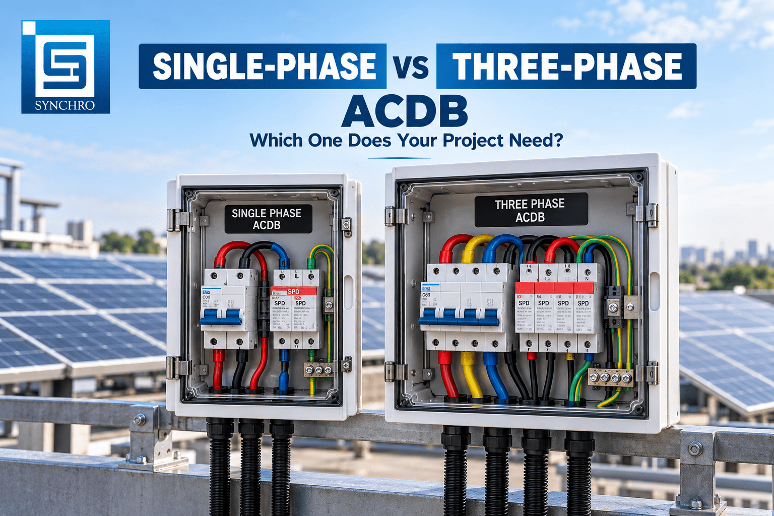 Single-Phase vs Three-Phase ACDB